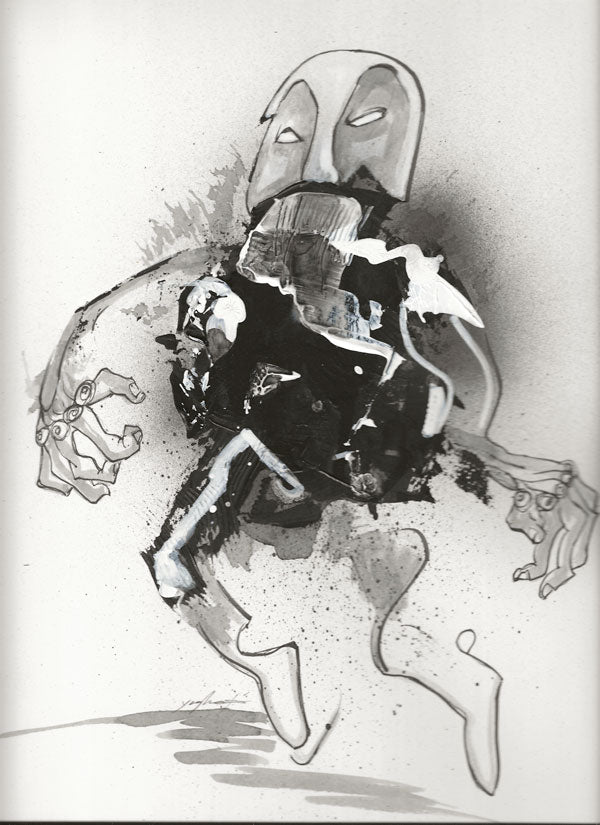 Slip 002 - Dibujo en técnica mixta