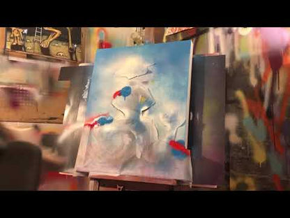 Hermes - Acrylic Painting on Canvas